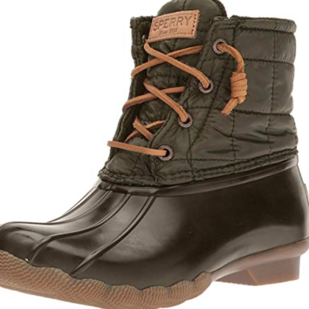Sperry Top-Sider Saltwater Shiny Quilted, 6.5M